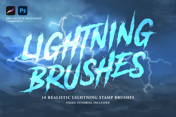 Electrify Your Digital Art: Mastering Dynamic Effects with Lightning Pro Brushes