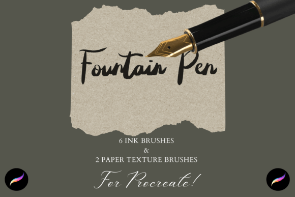 Elevate Design with Procreate Fountain Pen Brushes