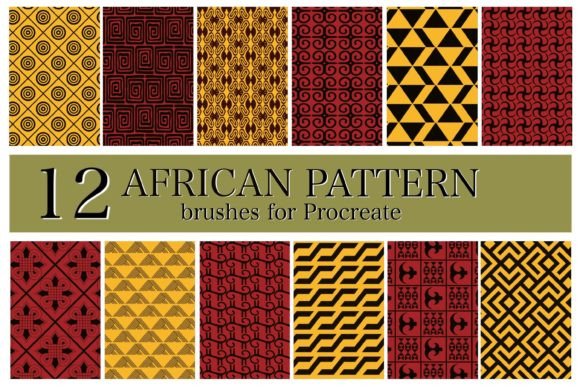 Integrating African Pattern Brushes for Procreate into Your Digital Design Workflow
