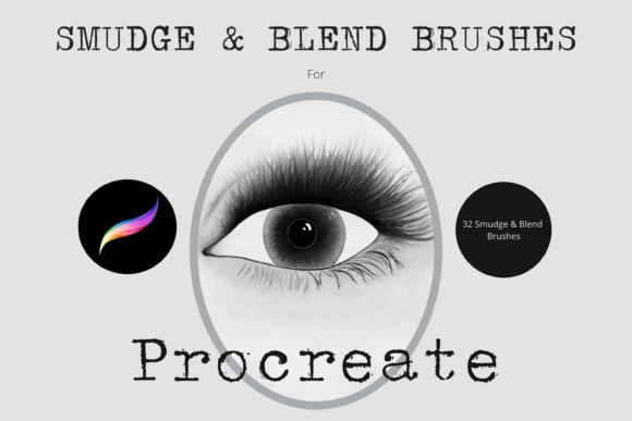 Master Blending with 32 Procreate Brushes
