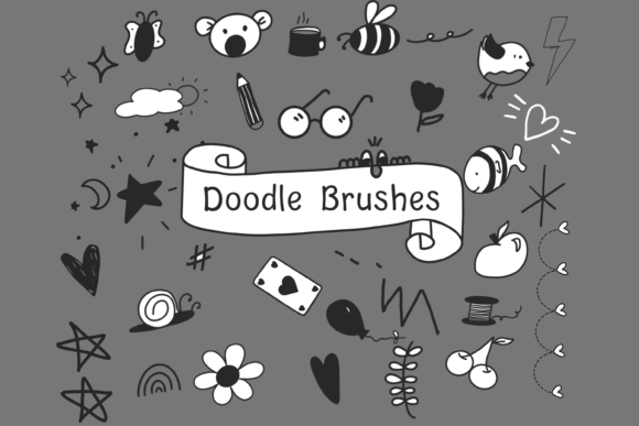 Master Doodles with Procreate Brush Pack X 4