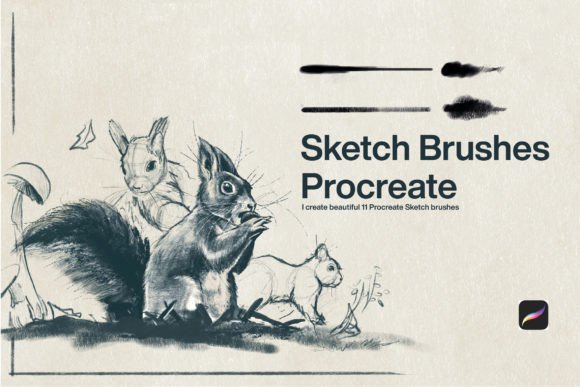 Master Sketching with 10 Procreate Brushes