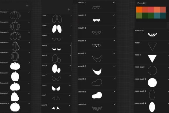 Mastering Digital Autumn Art: A Guide to Procreate Pumpkin Brushes, Stamps, and Swatches