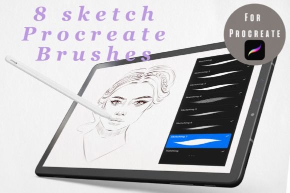 Mastering Digital Sketches with Procreate Brushes