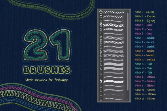 Mastering Digital Textiles: A Deep Dive into Stitch Photoshop Brushes