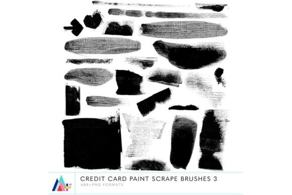 Mastering Gritty Textures with Credit Card Paint Scrape Brushes 3