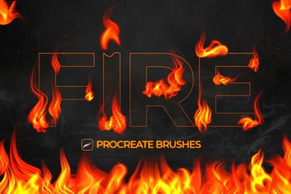 Mastering Realistic Flames with Fire Procreate Brushes