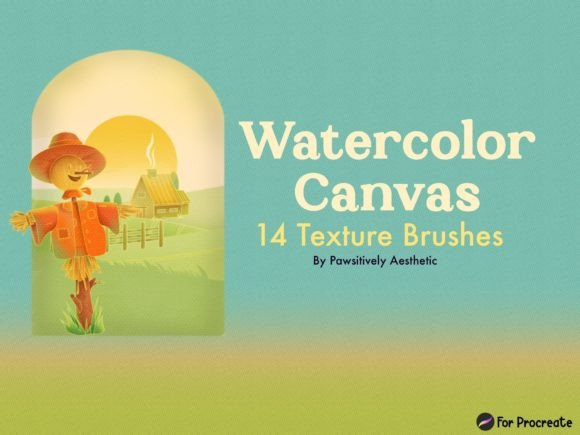 Premium Watercolor Canvas Paper Brushes: Elevating Digital Art with Authentic Texture