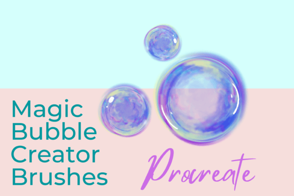 Procreate Magic Bubble Creator Brushes