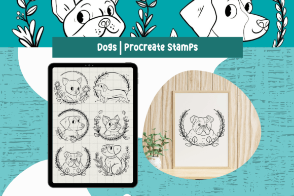 Procreate Stamps Dogs Brushes Guide