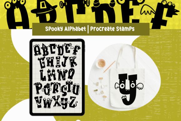 Unleash Your Inner Ghoul: Mastering the Procreate Brushes Monster Alphabet