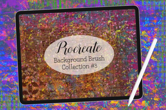 Unlocking Creative Potential with Procreate Background Brushes Set 3